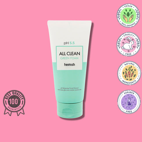 All Clean Green Foam - WowSkin Romania